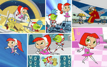 Load image into Gallery viewer, ATOMIC BETTY COMPLETE 3 SEASON 8 DVD ISO SET 2004-08 VERY RARE