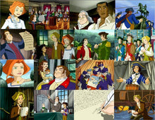 Load image into Gallery viewer, LIBERTY'S KIDS est 1776 COMPLETE 40 EPISODES 7 DVD ISO SET 2002-2003 VERY RARE CARTOON