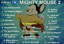 Load image into Gallery viewer, MIGHTY MOUSE 3 DVD ISO SET ALL 65 ORIGINAL EPISODES BONUS TERRYTOONS 40s 50s