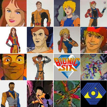 Load image into Gallery viewer, BIONIC SIX COMPLETE SERIES 11 DVD ISO 65 CARTOONS 1987 VERY RARE SHOW 80'S