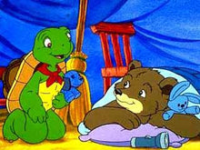 Load image into Gallery viewer, FRANKLIN THE TURTLE 130+ EPISODES + MOVIES 1997-2004 5 DVD ISO SET