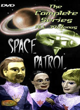 Load image into Gallery viewer, TV SPACE PATROL COMPLETE 39 EPISODES 4 DVD ISO 1963-68