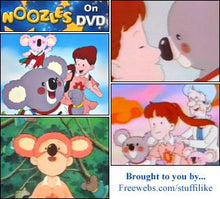 Load image into Gallery viewer, NOOZLES COMPLETE 26 EPISODES 4 DVD ISO SET EXTREMELY RARE CARTOON 1984-87