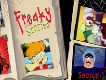 Load image into Gallery viewer, FREAKY STORIES COMPLETE 26 EPISODES 2 DVD ISO SET 1997-98 VERY RARE SHOW