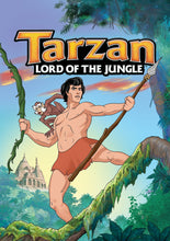 Load image into Gallery viewer, TARZAN LORD OF THE JUNGLE COMPLETE VERY RARE 3 DVD ISO Set CARTOON 1976-78