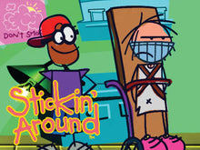 Load image into Gallery viewer, STICKIN AROUND COMPLETE 39 EPISODES 5 DVD ISO SET 3 Seasons 1996-98 VERY RARE CANADIAN SHOW