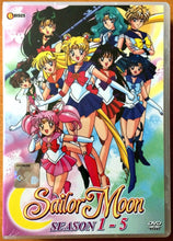 Load image into Gallery viewer, Sailor Moon Seasons 1-5+ Movies Complete Collection 26 DVD ISO Set Japanese Anime 1991-97