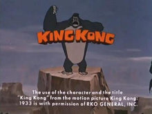 Load image into Gallery viewer, THE KING KONG SHOW 1966 DVD ISO 22 EPISODES RARE CARTOON