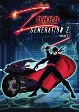 Load image into Gallery viewer, KIDS ZORRO GENERATION Z COMPLETE 26 EPISODES 2006 ANIMATED CARTOON VERY RARE 3 DVD ISO