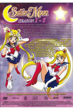 Load image into Gallery viewer, Sailor Moon Seasons 1-5+ Movies Complete Collection 26 DVD ISO Set Japanese Anime 1991-97