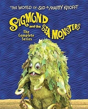 Load image into Gallery viewer, TV SIGMUND & THE SEA MONSTERS COMPLETE 4 DVD ISO SET 1973-75 MARTY KROFFT