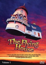Load image into Gallery viewer, THE FLYING HOUSE COMPLETE 52 EPISODES 4 DVD ISO SET 1982 EXTREMELY RARE CARTOON