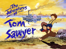 Load image into Gallery viewer, THE ADVENTURES OF TOM SAWYER COMPLETE 49 EPISODES 5 DVD ISO SET NIPPON ANIME KIDS CARTOON 1980