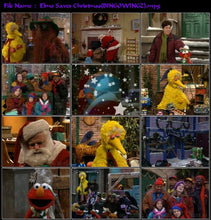 Load image into Gallery viewer, XMAS ELMO SAVES CHRISTMAS DVD ISO 1996 VERY RARE SESASME STREET MOVIE