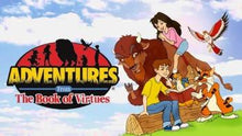Load image into Gallery viewer, ADVENTURES FROM THE BOOK OF VIRTUES 37 EPISODES 1996-2000 3 DVD ISO SET VERY RARE CARTOON