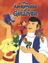 Load image into Gallery viewer, THE ADVENTURES OF GULLIVERS TRAVELS COMPLETE 17 EPISODES 2 DVD ISO SET 1968-69 VERY RARE CARTOON