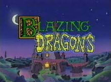 Load image into Gallery viewer, BLAZING DRAGONS COMPLETE 26 EPISODES 5 DVD ISO SET VERY RARE SHOW 1996-98