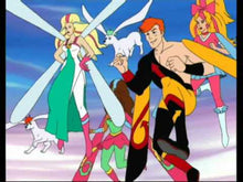 Load image into Gallery viewer, SKY DANCERS COMPLETE 4 DVD ISO SET 26 EPISODES VERY RARE CARTOON 1996