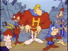 Load image into Gallery viewer, THE MIGHTY HEROES COMPLETE 20 EPISODES DVD ISO SET VERY RARE CARTOON 1966 TERRYTOONS