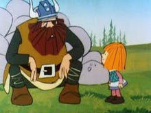 Load image into Gallery viewer, KIDS VICKY THE VIKING 52 EPISODES 6 DVD ISO SET VERY RARE CARTOON 1974-76