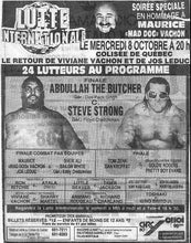 Load image into Gallery viewer, TV International Wrestling/Lutte Internationale 5 DVD ISO Set from 1986-87 (8 Hrs long)