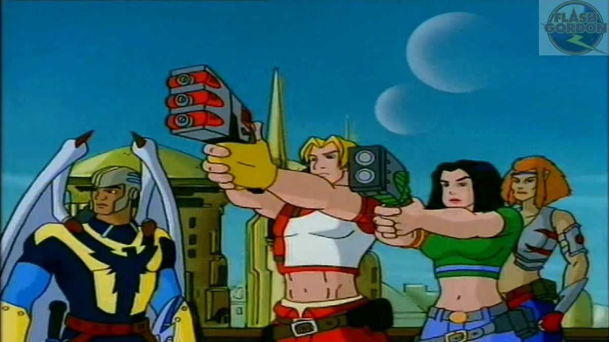 Flash Gordon (1996 Animated Series) - Playmates - Flash Gordon in Flight Suit Flash Gordon (1996 Animated Series) - Playmates - Flash Gordon in Flight Suit