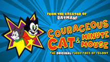 Load image into Gallery viewer, COURAGEOUS CAT & MINUTE MOUSE COMPLETE 130 EPISODES 4 DVD ISO SET EXTREMELY RARE CARTOON 1960-62