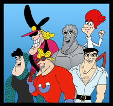 Load image into Gallery viewer, THE SUPER 6 COMPLETE 20 EPISODES 2 DVD ISO SET 1966-69 VERY RARE CARTOON