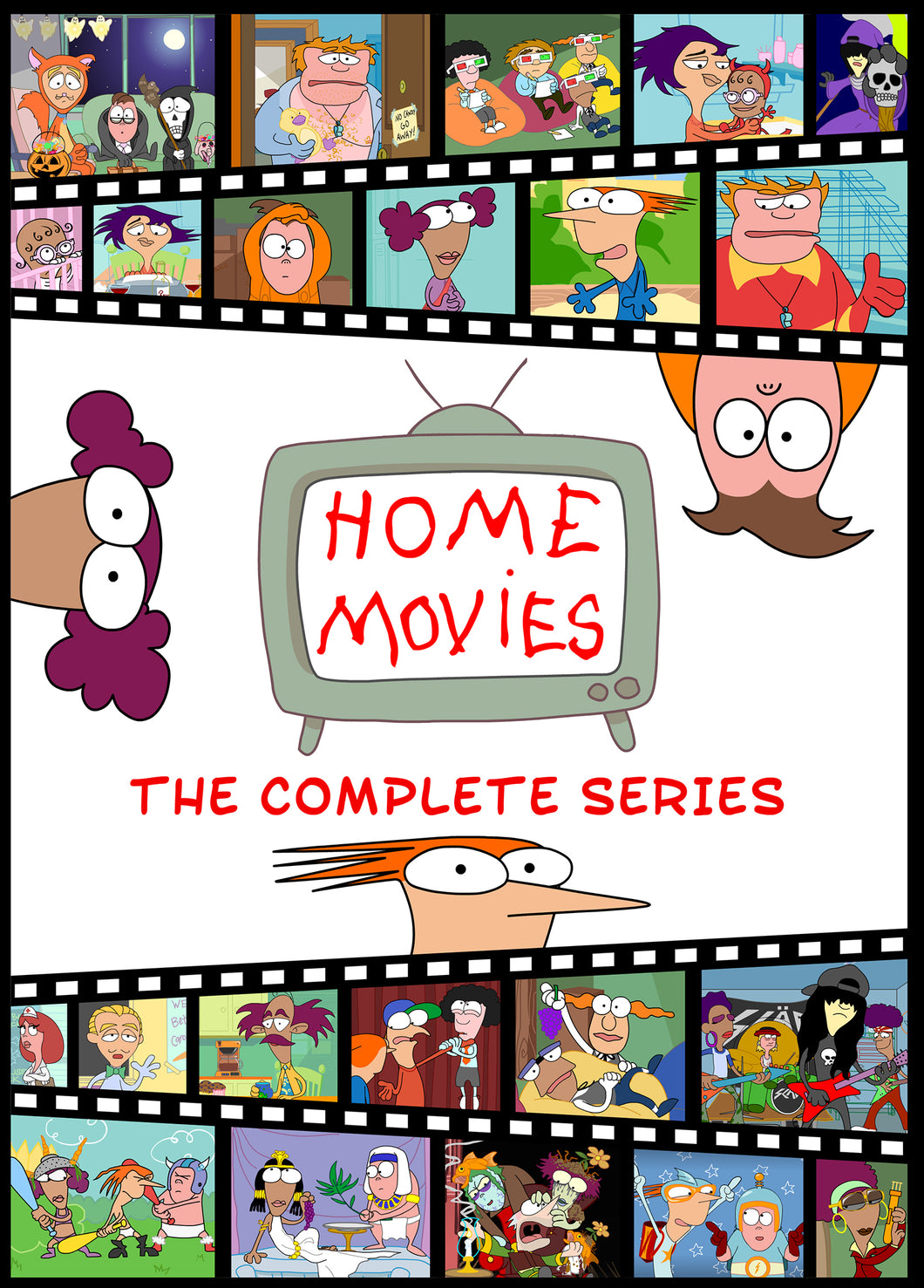 HOME MOVIES COMPLETE 5 DVD ISO SET 52 EPISODES 1999-2004 RARE CARTOON