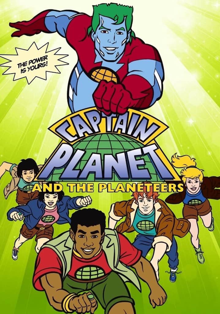 Captain Planet COMPLETE 15 DVD ISO SERIES 1990-96