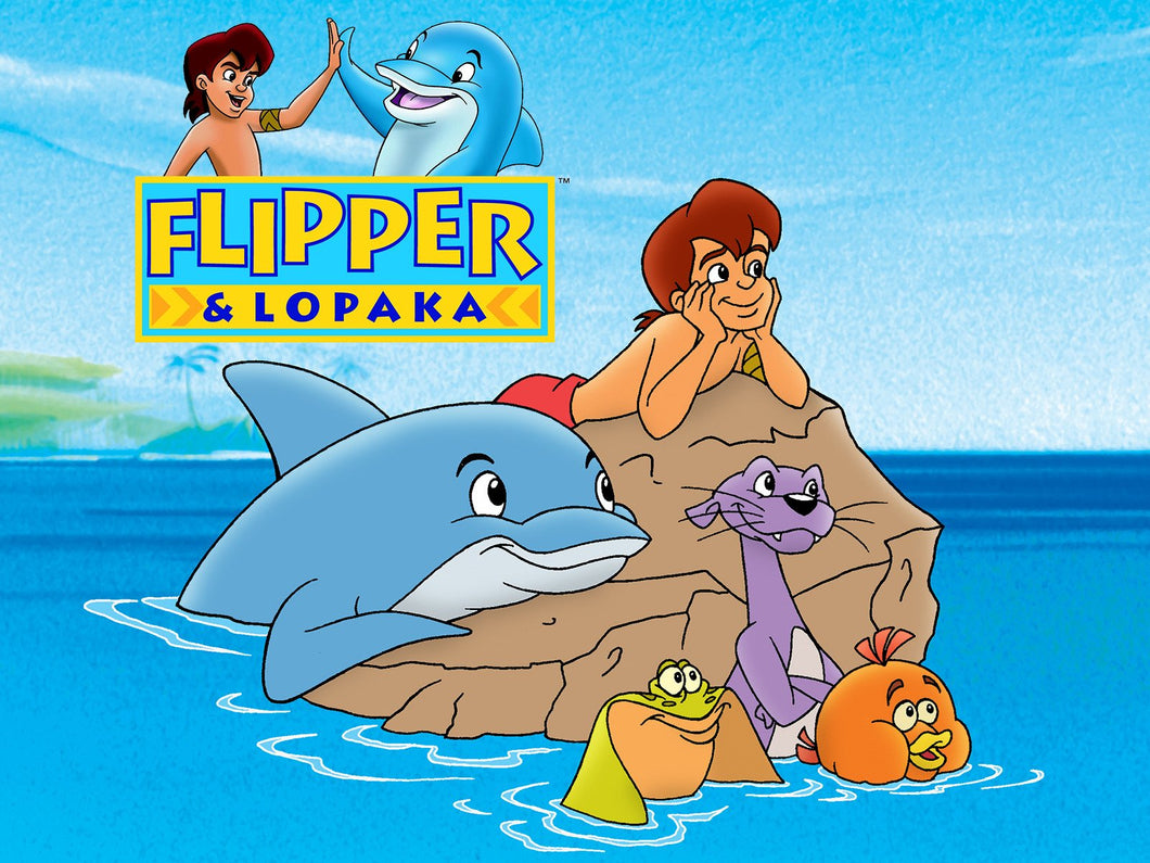 FLIPPER & LOPAKA 1999-2005 COMPLETE 7 DVD ISO SET VERY RARE CARTOON