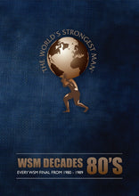 Load image into Gallery viewer, TV WORLDS STRONGEST MAN 1 80&#39;S DECADE 1980-89 WSM DVD SET RARE
