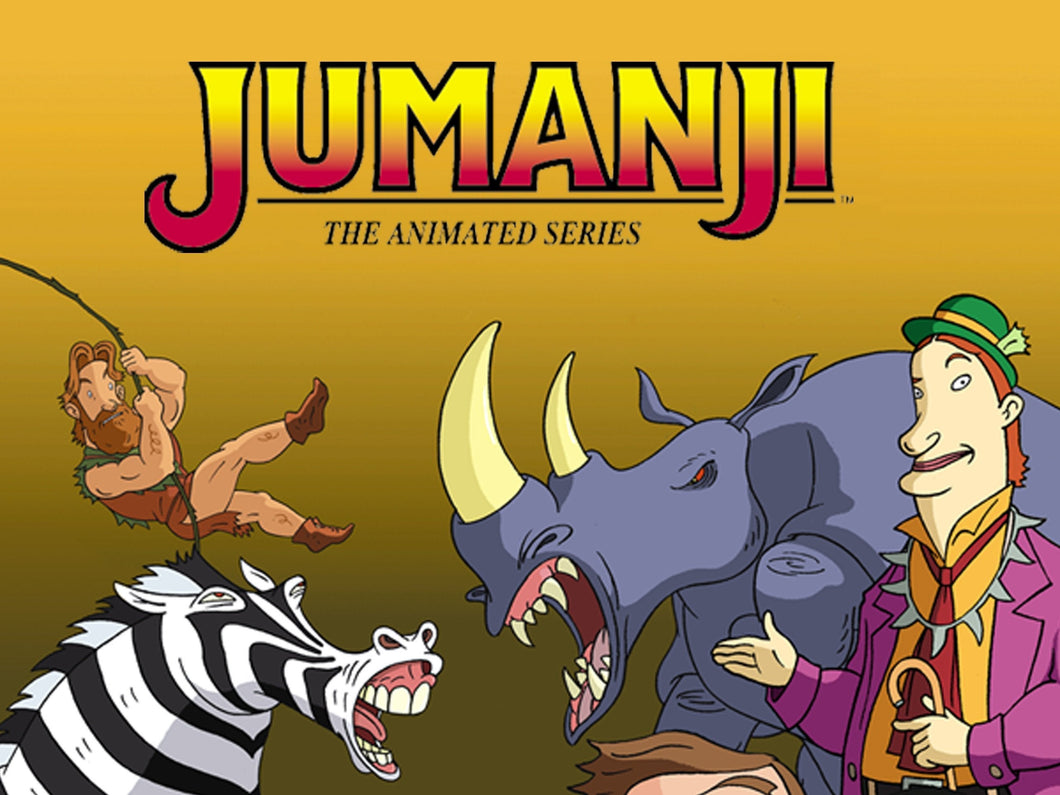 JUMANJI COMPLETE ANIMATED SERIES 40 EPISODES 4 DVD ISO SET 1996-99