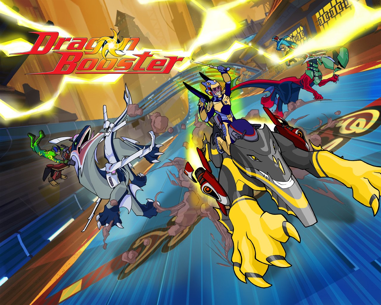 DRAGON BOOSTER COMPLETE 39 EPISODES DVD ISO SET ANIME 2004-06