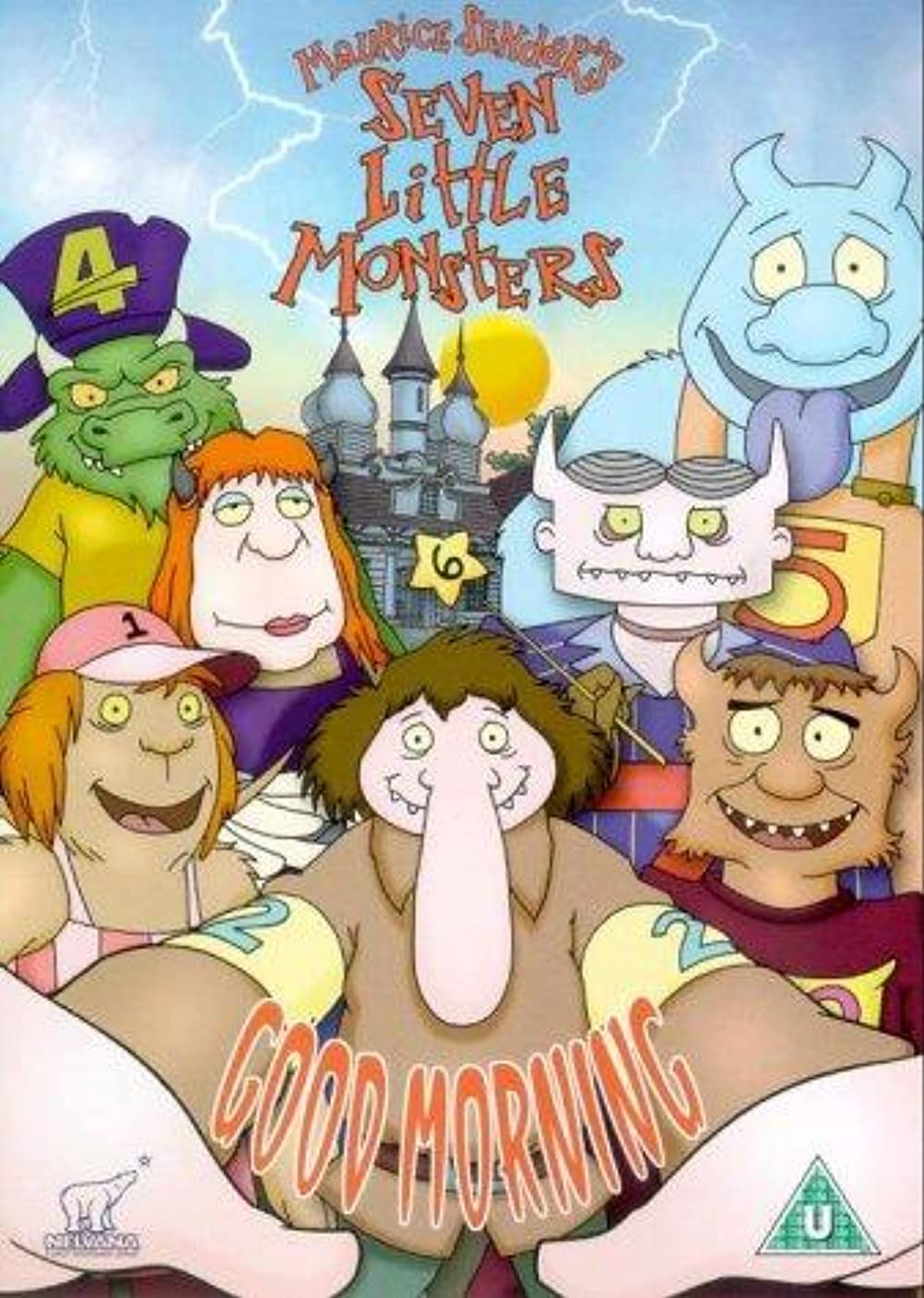 SEVEN LITTLE MONSTERS COMPLETE 40 EPISODES CARTOON 5 DVD ISO SET 2000-2003