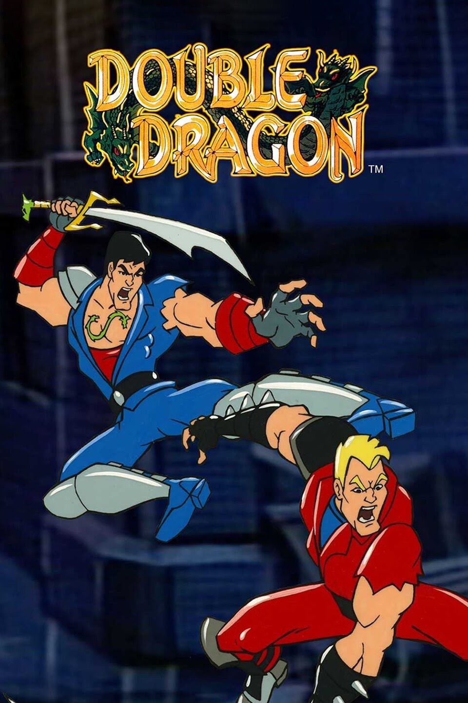 DOUBLE DRAGON COMPLETE 26 EPISODES CARTOON 1993-94 (4 DVD ISO SET) VERY RARE