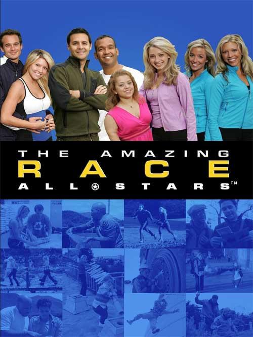 TV THE AMAZING RACE COMPLETE SEASON 11 ALL STARS 2006  (5 DVD ISO SET)