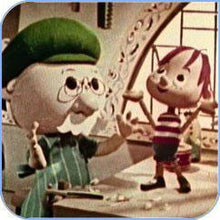 Load image into Gallery viewer, THE NEW ADVENTURES OF PINOCCHIO by Rankin-Bass DVD ISO VERY RARE 1960

