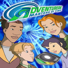 Load image into Gallery viewer, ADVENTURERS: MASTERS OF TIME 24 EPISODES 3 DVD ISO SET 2005 RARE CARTOON
