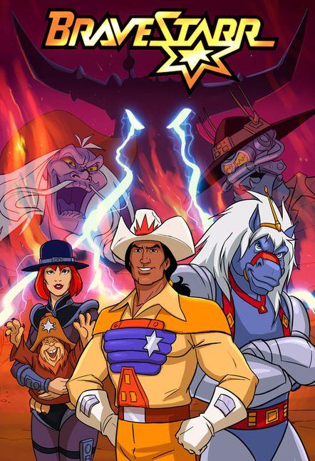 BRAVESTARR COMPLETE 65 EPISODES 8 DVD ISO SET 1987-88 RARE CARTOON