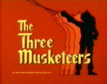 Load image into Gallery viewer, The Three Musketeers (animated TV series) Complete 18 Episodes 2 DVD Set RARE 1968
