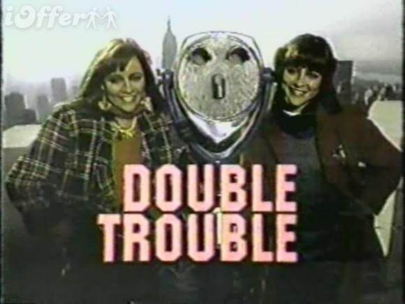 TV DOUBLE TROUBLE COMPLETE 23 EPISODES 3 DVD ISO SET 1984 VERY RARE SHOW SAGEL TWINS