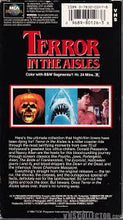 Load image into Gallery viewer, TV TERROR IN THE AISLES DVD ISO SCARY HALLOWEEN MOVIE VERY RARE 1984
