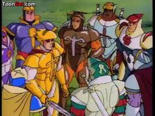 Load image into Gallery viewer, KING ARTHUR &amp; THE KNIGHTS OF JUSTICE COMPLETE 4 DVD ISO SET 1992-93 VERY RARE CARTOON
