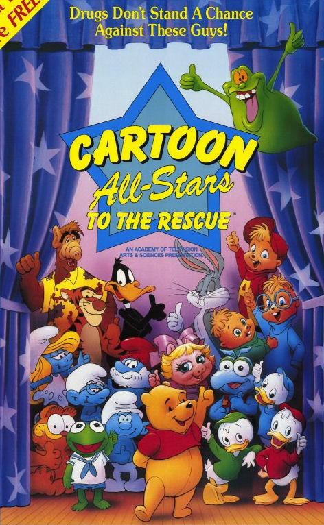 CARTOON ALL-STARS TO THE RESCUE DVD ISO 1990 VERY RARE!!!