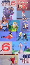 Load image into Gallery viewer, THE SUPER 6 COMPLETE 20 EPISODES 2 DVD ISO SET 1966-69 VERY RARE CARTOON
