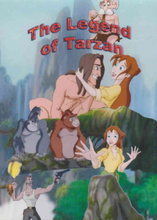 Load image into Gallery viewer, THE LEGEND OF TARZAN COMPLETE KIDS CARTOON 39 EPISODES 3 DVD ISO Set VERY RARE SHOW 2001-03
