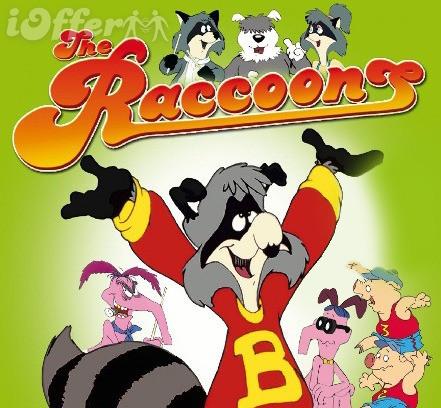 THE RACCOONS - THE COMPLETE SERIES & SPECIALS - 10 DVD ISO 1985-91