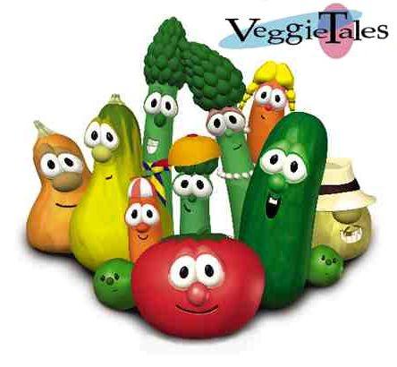 Kids Veggie Tales Complete 46 Episodes 6 DVD ISO Set 1993-2010